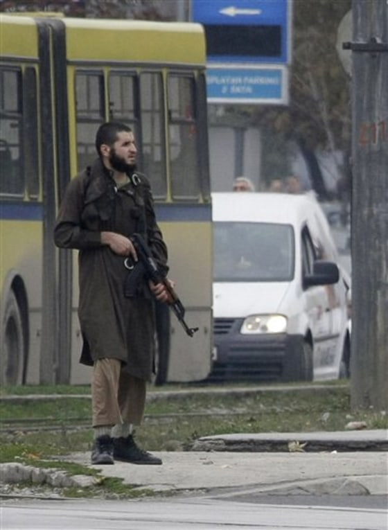 The gunman, identified as 23-year-old Mevlid Jasarevic, is accused of shooting at the US embassy building in Sarajevo for at least 30 minutes Friday.